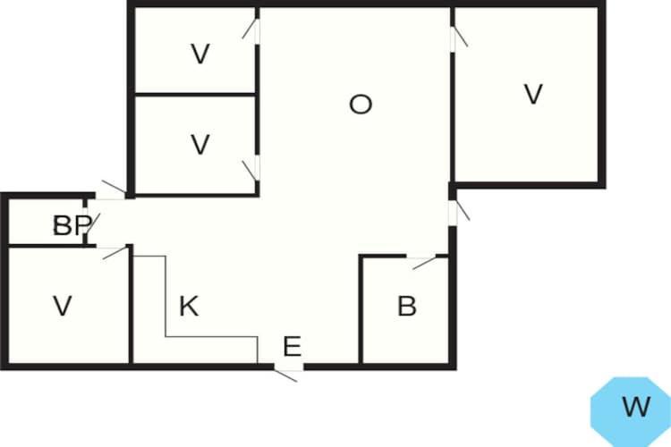 8 Person Holiday Home In Ansager Esterno foto